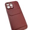 iPhone 13/12 Pm Back Walet Case Red img 0790