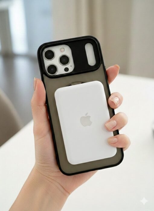 magsafe matte kickstand iphone 17 black