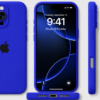 iPhone 16 Pro Max Magsafe Silicon Blue msc0002