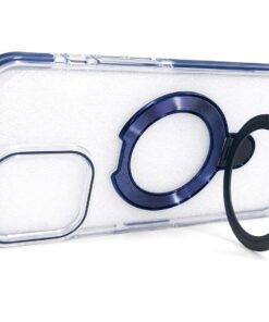 clear magsafe kickstand iphone 13 promax blue