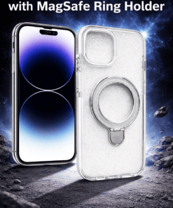 clear magsafe kickstand iphone 13 promax silver clear magsafe kickstand iphone 13 promax silver
